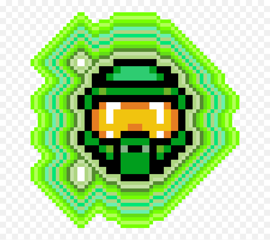 Pixilart - Green Halo By Materorem Halo Sans Emoji,Emoticon With Halo