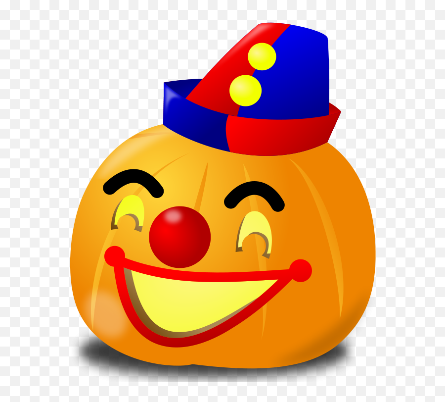 Free Clip Art - Vector Graphics Emoji,Pumpkin Emoticon For Facebook