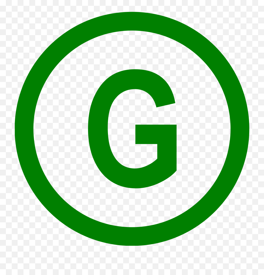 Symbol G - Circle Emoji,Masonic Emoji