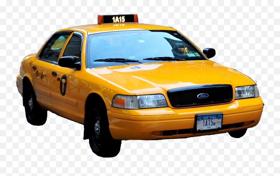 Taxi Newyork Yellow Car Freetoedit - Crown Victoria Taxi Cartoon Emoji,Taxi Emoji