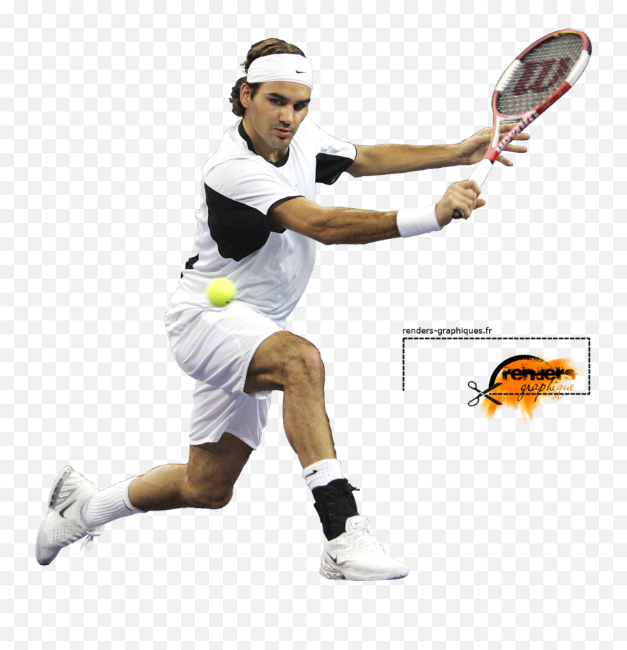Roger Federer Transparent Background - Tennis Player Png Emoji,Roger Federer Emoji