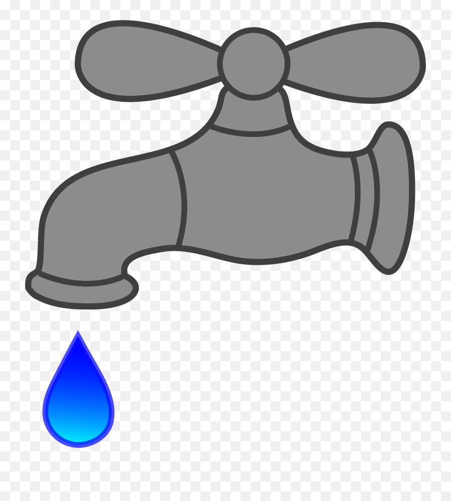 Tap Png - Dripping Faucet Clip Art Emoji,Shower Toilet Emoji