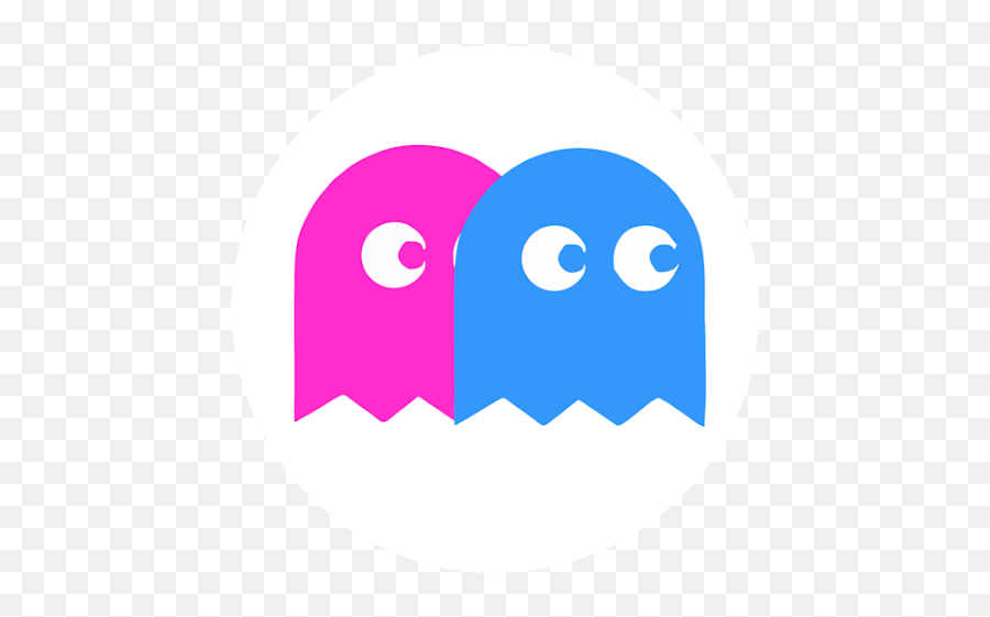 Ghost Line 1 - Circle Emoji,Android Ghost Emoji