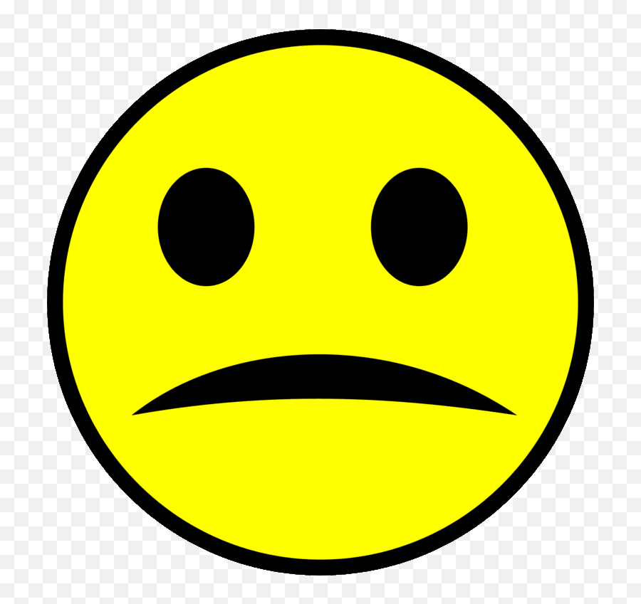 Sad Face - Sad Face Clipart Emoji,Emoticon Faces