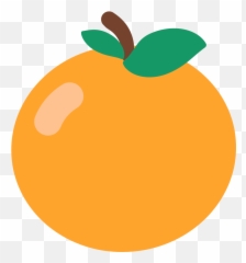 Fxemoji U1f34a - Tangerine Emoji,Apple Emojis