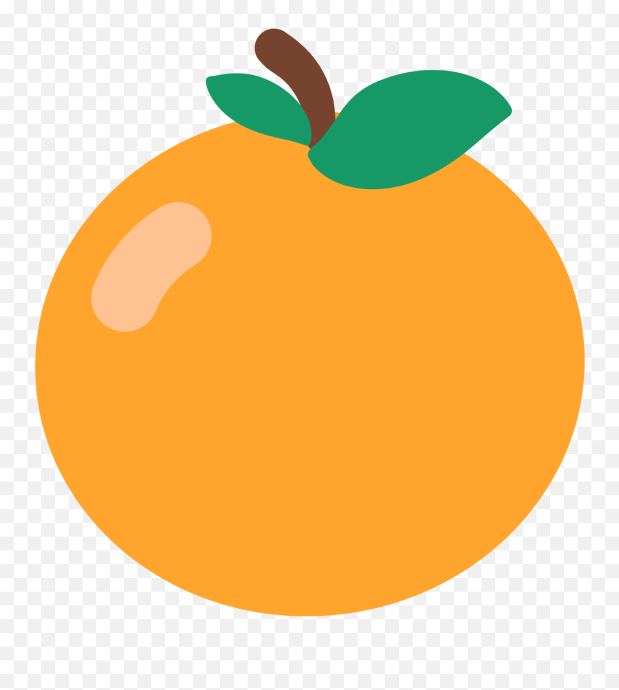 Fxemoji U1f34a - Tangerine Emoji,Apple Emojis