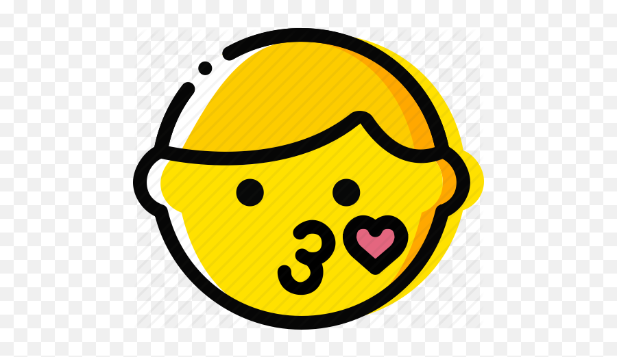Emoji Emoticon Face Flirty Icon - Crying Con Png,Flirty Emoji Face