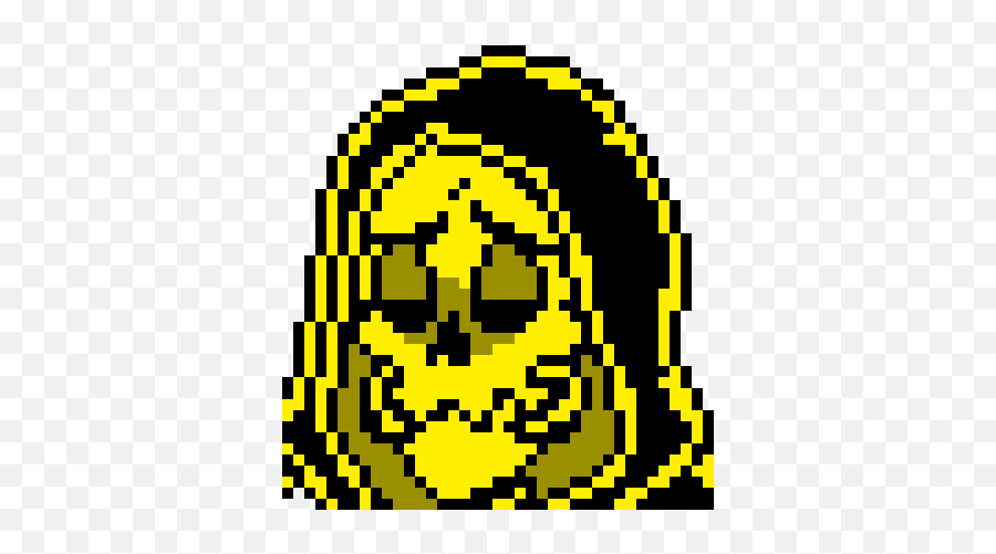 Puts Away The Hey Fell Ro - Pixel Art Maker Fellswap Gold Emoji,Ro Emoticon