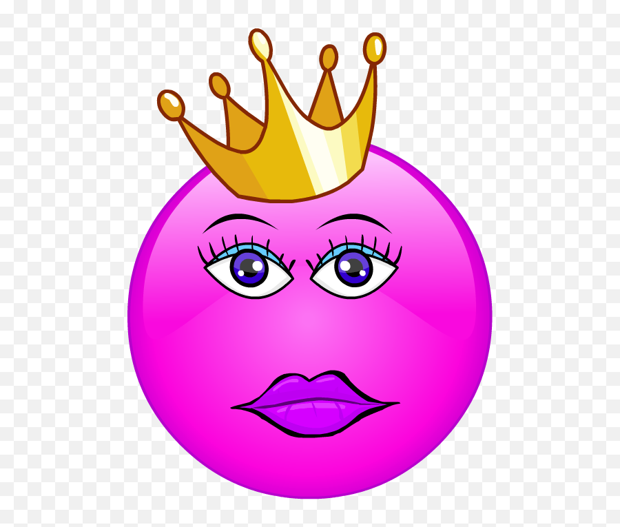 Queen Clipart Emoji - Smiley,Queen Crown Emoji