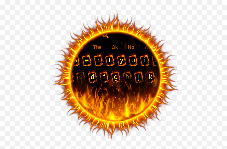 Amazoncom Burning Fire Hd Keyboard Theme Appstore For Android - Dayawati Modi Academy Logo Emoji,Fire Emojis