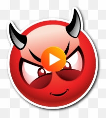 Pin - Transparent Png Emoji Devil