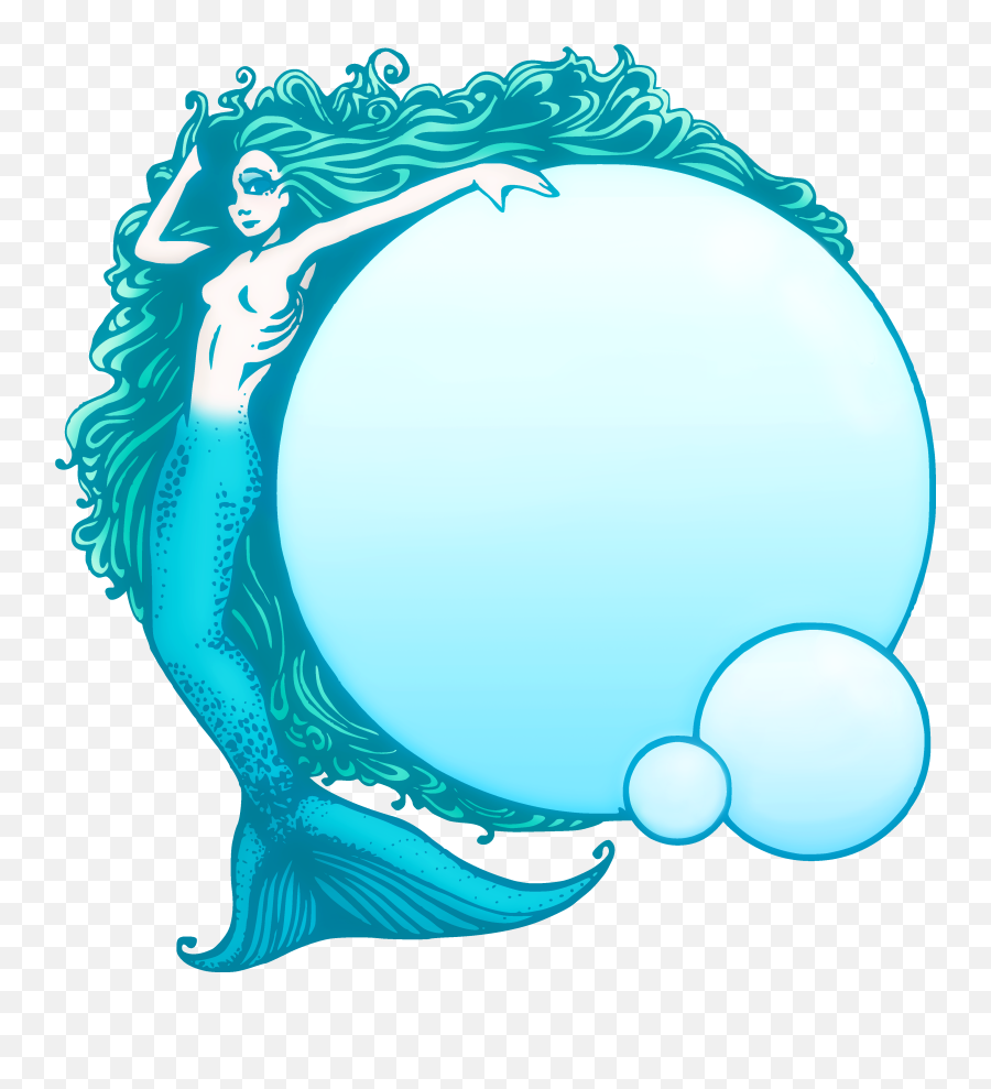 Public Domain Mermaid Clipart Free - Mermaid Line Art Emoji,Merman Emoji
