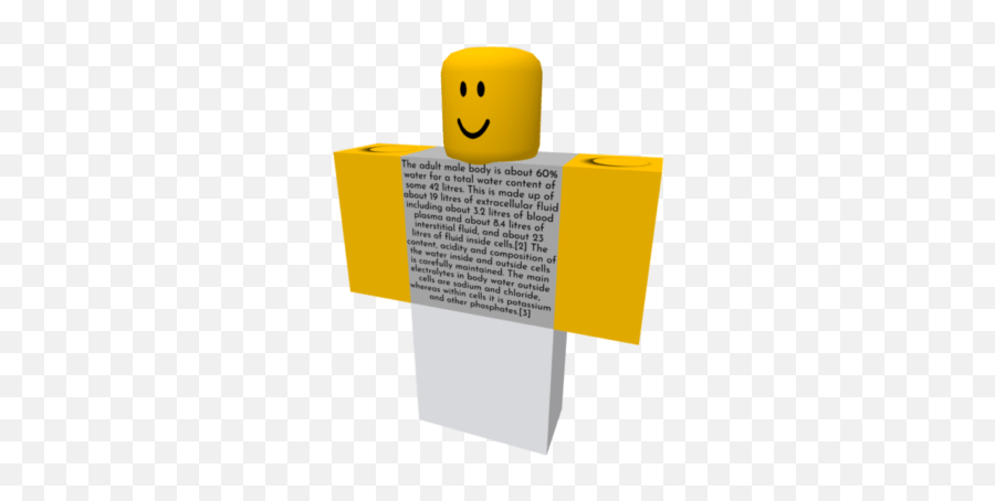The Adult Male Body - Brick Hill Smiley Emoji,Adult Emoticon