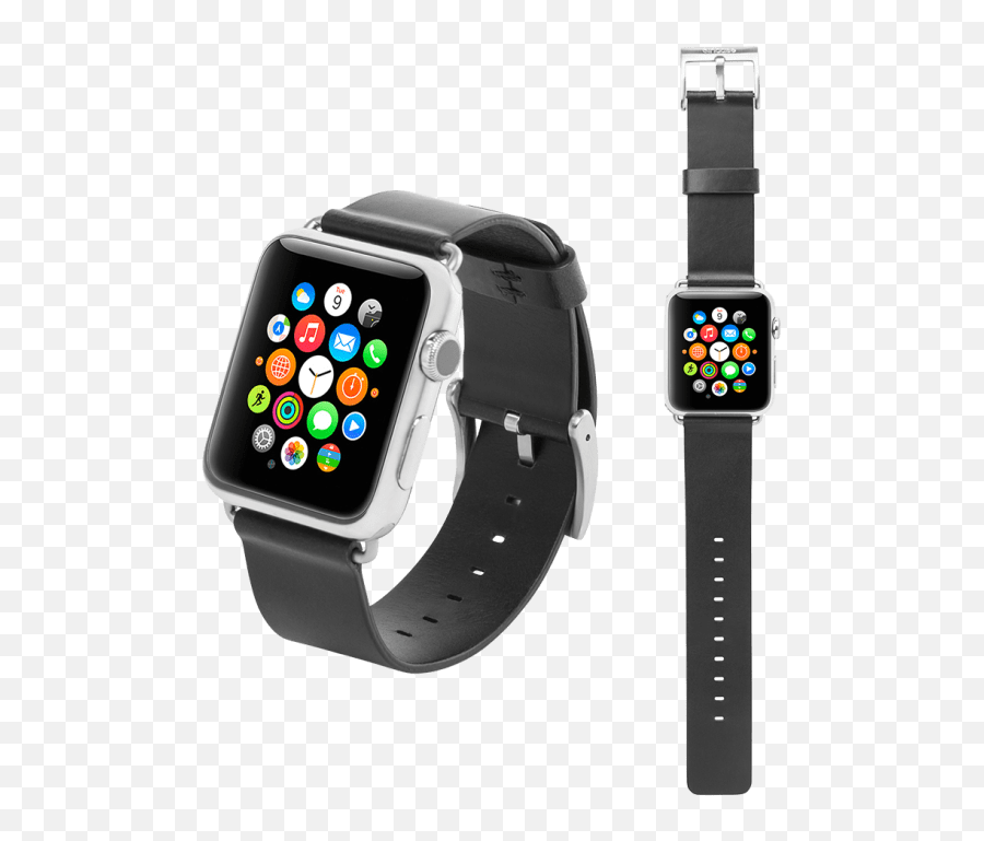 Incase Leather Band For Apple Watch - Apple Watch Emoji,Apple Eye Roll Emoji