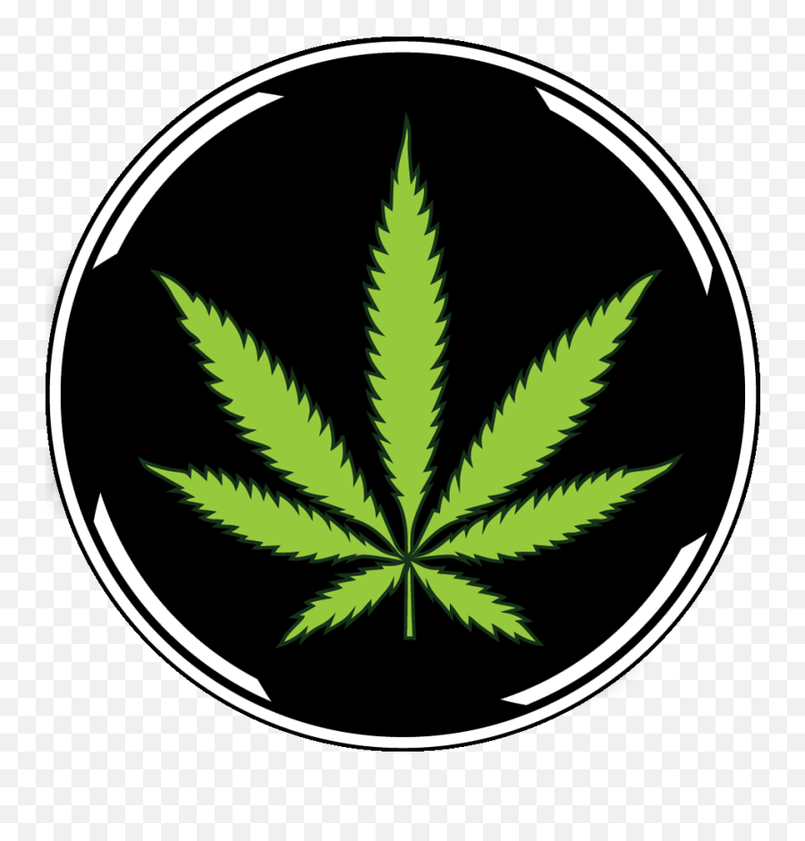 Marijuana Leaf Icon Png - Transparent Marijuana Logo Emoji,Pot Leaf Emoticon