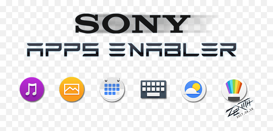 Sony Apps Enabler Is A Mod That Allows - Sony Emoji,Mr Yuk Emoji