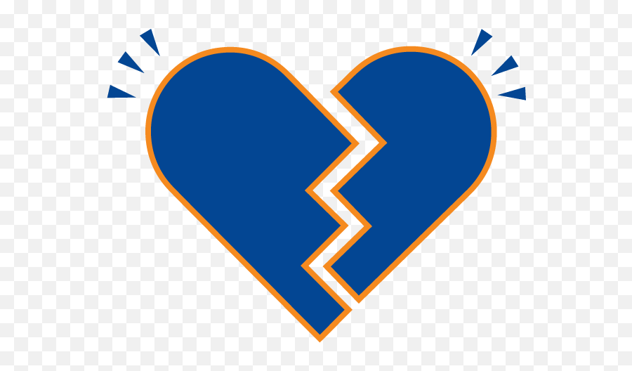 Broken Blue Heart Emoji Full Size Png Download Seekpng - Indian Premier League,Emoji For Broken Heart