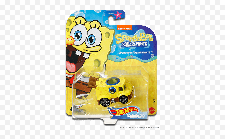 Spongebob Squarepants Character Cars - News Mattel Hot Hot Wheels Spongebob Character Cars Emoji,Spongebob Emoji