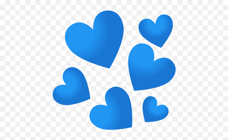 Bluehearts - Discord Emoji Girly,Blue Hearts Emoji