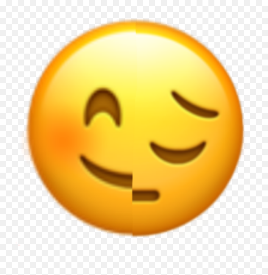 Fakesmileemoji Fakesmile Sad Emoji Emojis Tumblr Aesthe - Smiley Emoji,Fake Smile Emoji