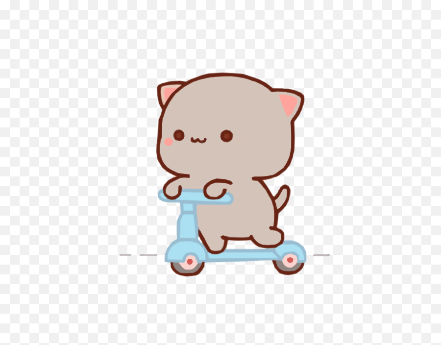 Bike Cute Cat Png Emoji Image,Cat