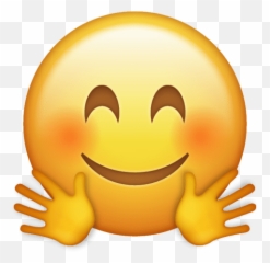 Download Free Png Hugging - Hug Emoji Png,Goldfish Emoji