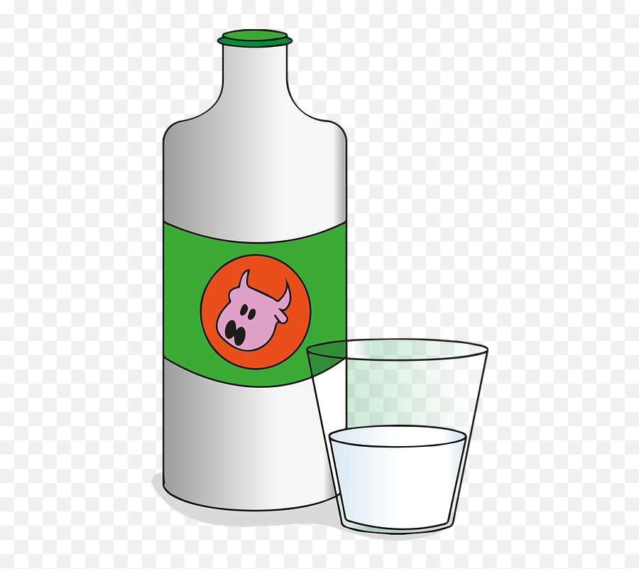 Milk Bottle Dairy - Clip Art Emoji,Milk Bottle Emoji