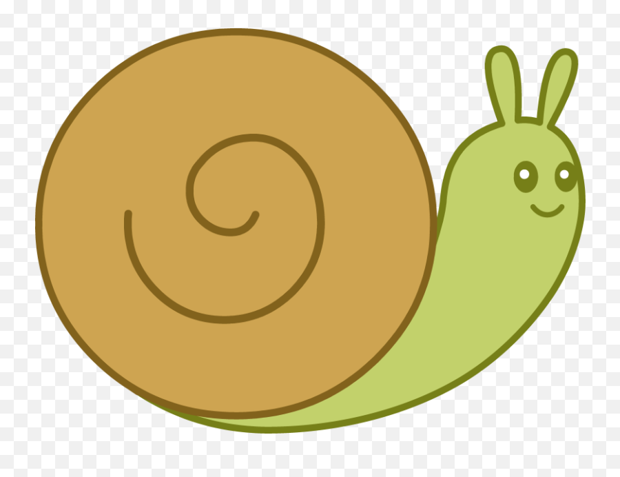 Snail Clipart 2 - Cute Snail Clipart Emoji,Snail Emoji