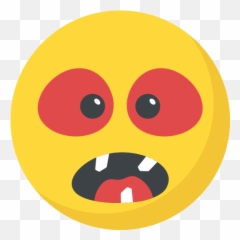 Zombie - Circle Emoji,Zombie Emoticon