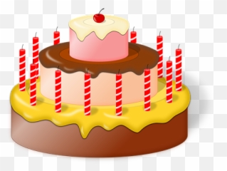 Free Cake Birthday Vectors - Birthday Cake Animation Png Emoji,Cake Emoticon