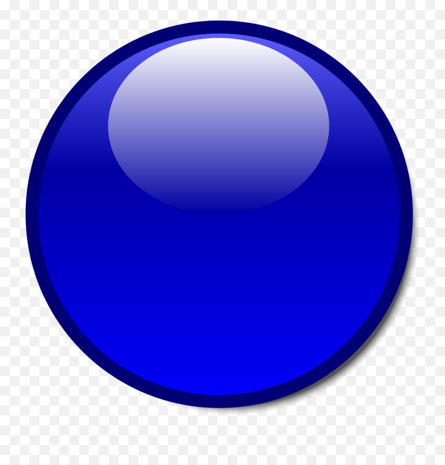 Blue Clip File Picture - 3d Blue Circle Png Emoji,Blue Dot Emoji