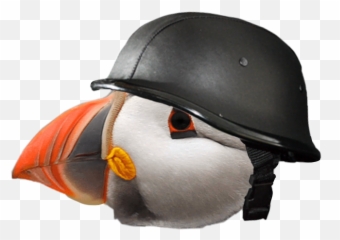 Puffin Helmet War Freetoedit - Atlantic Puffin Emoji,Puffin Emoji