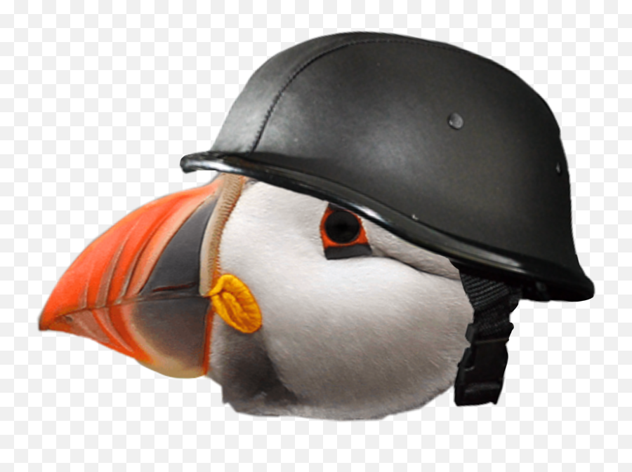 Puffin Helmet War Freetoedit - Atlantic Puffin Emoji,Puffin Emoji