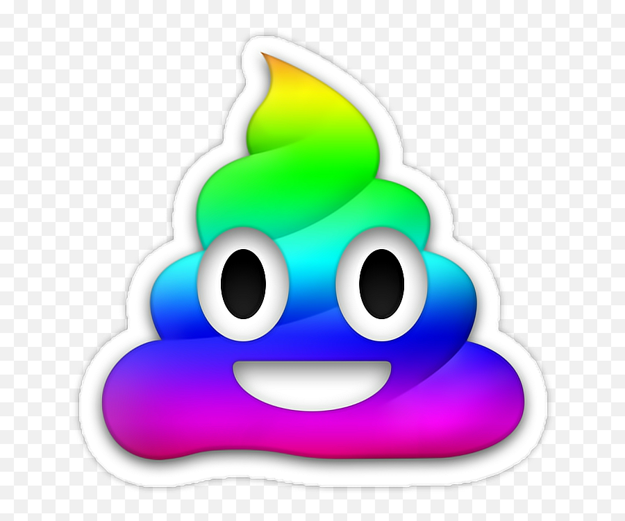 Emoji Emoticonos Whatsapp Rainbow Png Rainbow Poop Emoji - Rainbow Poop Emoji Png,Emoticonos