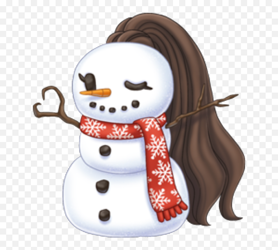 Arimoji Snowman Scarf Frostythesnowman - Christmas Arimoji Emoji,Emoji Snowman