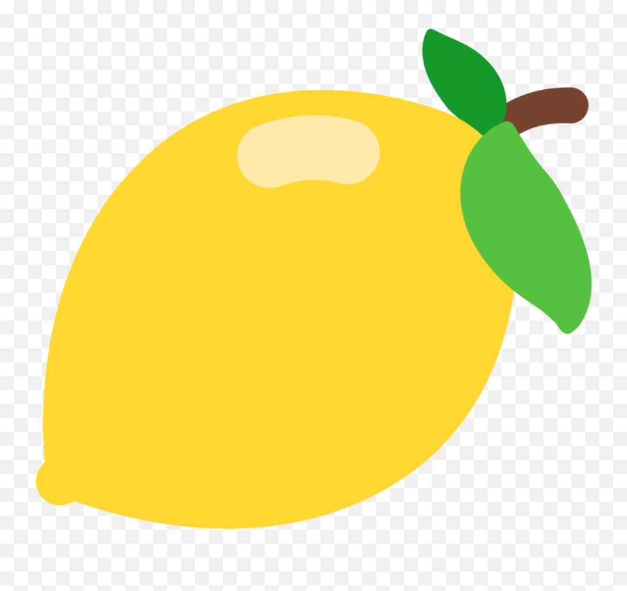 Fxemoji U1f34b - Transparent Background Lemon Emoji,Apple Emojis