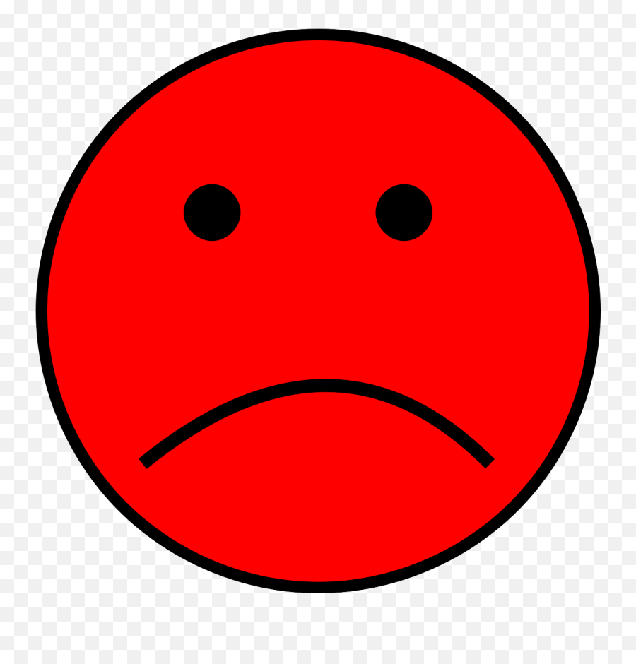 Smiley Green Simple Unhappy Sad - Smiley Emoji,Shocked Emoticon