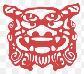 Shisa Face - Okinawa Shisa Emoji,Japanese Face Emojis