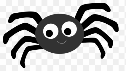 Spider Clipart Easy - Emoji