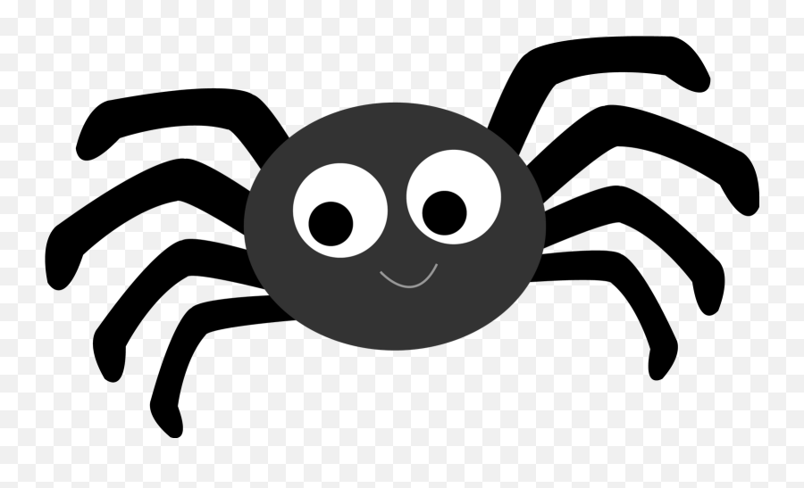 Spider Clipart Easy - Spider Clipart Emoji,Spider Emoji
