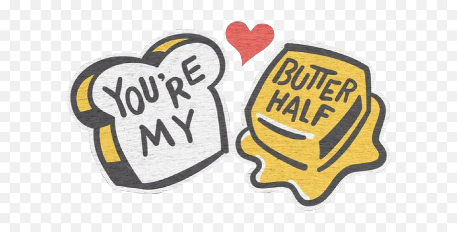 Butter Love Bread Art Lovely Freetoedit - Heart Emoji,Boner Emoji