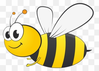 Free Bee Honey Vectors - Clip Art Cartoon Emoji