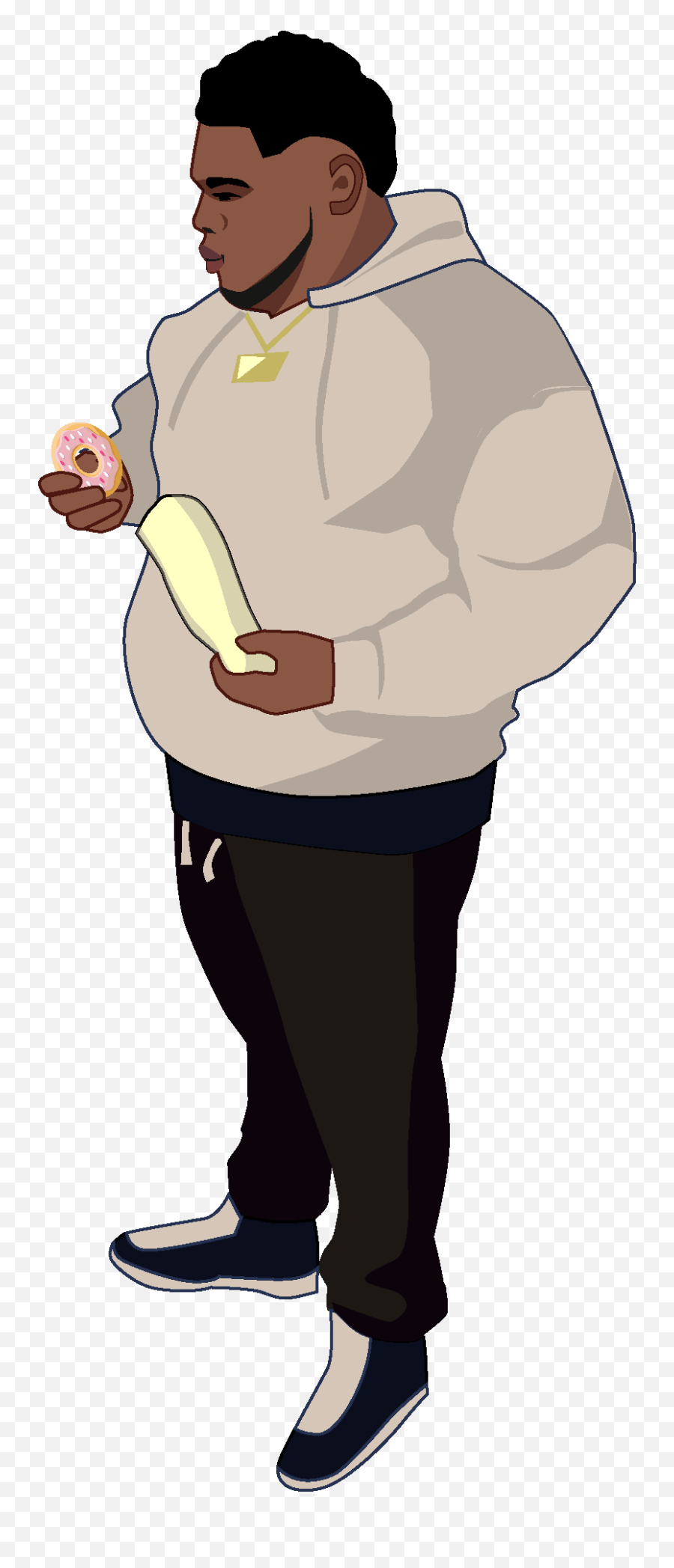 Fatboy Sse Emoji - Cartoon,Stomach Emoji