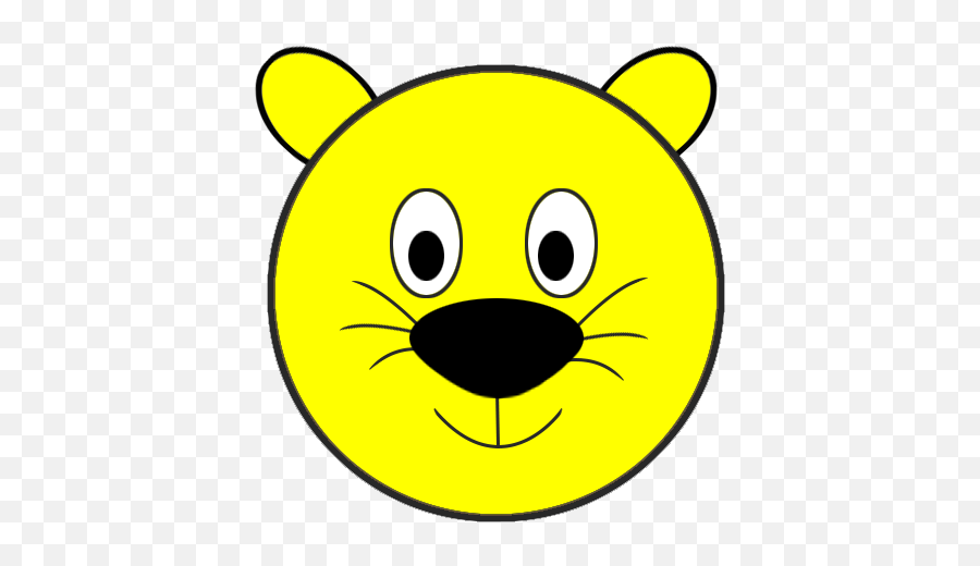Smiley Face Clipart - Teddy Bear Face Drawing Emoji,Puppy Dog Eyes Emoticon
