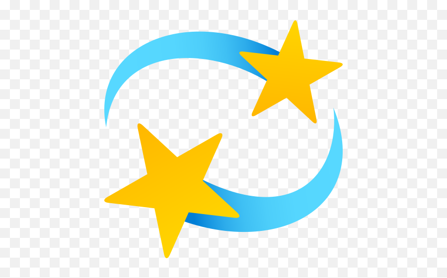 Emoji Shooting Star Dizzy To Copy - Emoji Etoile Filante,Shooting Star Emoji