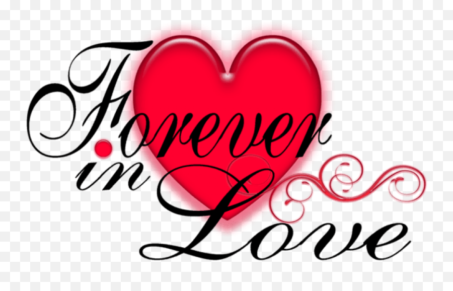 Free Png Download Valentine Love Forever With Glowing - Love Heart Forever In Love Emoji,Valentine Emojis