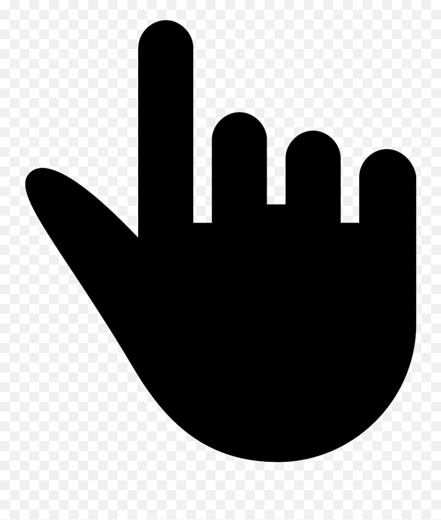 One Finger Pointing Svg Png Icon Free - Rock N Roll Silhouette Emoji,Finger Point Emoticon