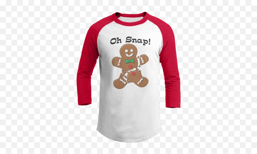 Christmas Raglans Nice - Kids Asmdss Gear American Af Emoji,Oh Snap Emoji
