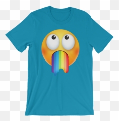 Funny Emoticon Shirts - Yosemite Park T Shirt Emoji,Rainbow Hearts Emoji