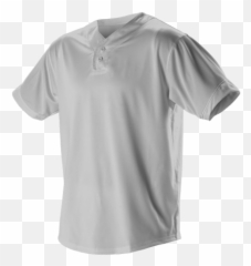 Alleson Adult 2 Button MESH Baseball Jersey Piping Uniform - Short Sleeve Emoji